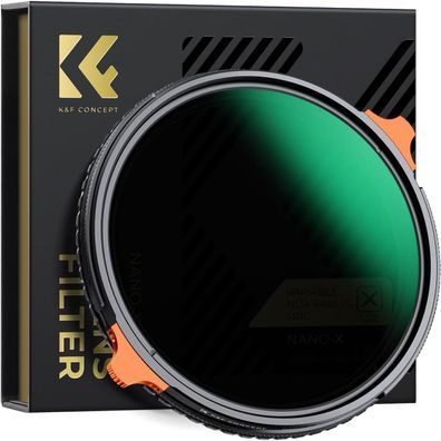 58mm ND CPL Filter 2-in-1 K&F Concept Nano-X Polfilter