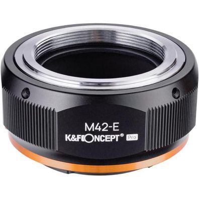 K&F Concept M10105 M42-NEX Hochpräziser Objektivadapter für Sony NEX E-Mount