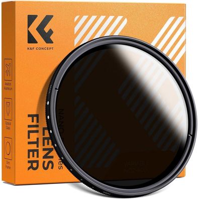 82mm Variabler ND Filter ND2-ND400 Slim Neutral Graufilter