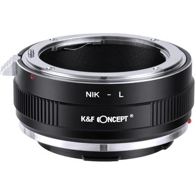 Objektivadapter Nikon F auf L-Mount Kamera - Manueller Fokus