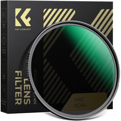 55MM ND64 Slim Fester Graufilter für Weitwinkelobjektive