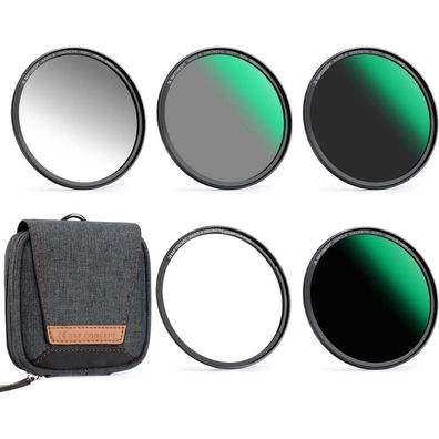 K&F Concept Magnetisches Filter Set Nano 37mm GND8 ND8 ND64 ND1000 Adaptertasche