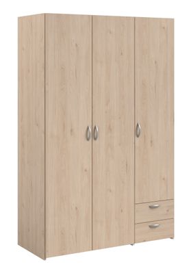 Kleiderschrank 3-trg. Parisot Daily 12 Holzdekor Eiche Jackson