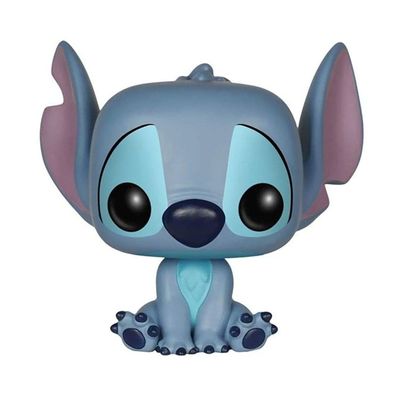 Funko POP! Sitzender Stitch | Lilo & Stitch Sammelfigur | 159 | 9,5 cm