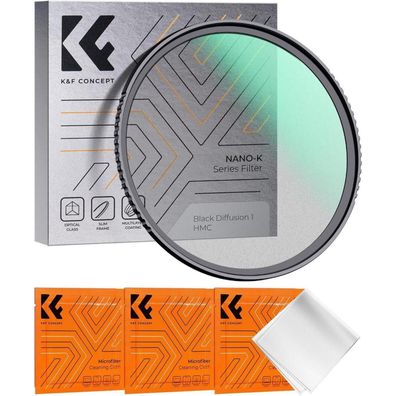 82mm K&F Concept Black Mist 1 Filter Nano 18-layer Glasbeschichtung