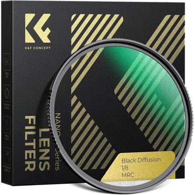 77mm K&F Concept Nano-X Black-Mist 1/8 Filter Optisches Glas 28-fach