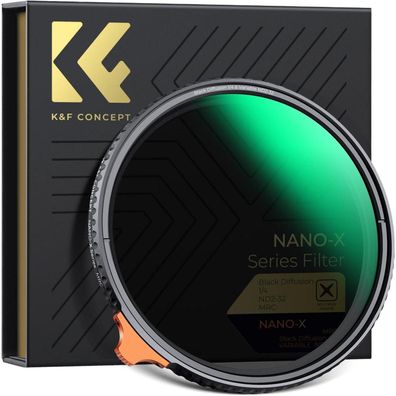 67mm Black-Mist ND2-ND32 2in1 Filter Promist ND Variabel