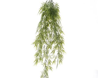 Kunstpflanze Bambusgras Polyester grün H.102 cm B.44 cm