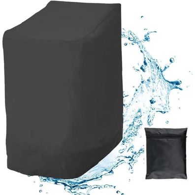 Gartenstühle Abdeckung 6 Stühle 210D Oxford Schutzhülle Wasserdicht UV-Beständig