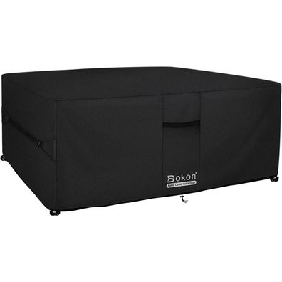 Dokon Gartenmöbel Abdeckung 600D Oxford Gewebe 200x200x90cm