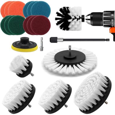 Vibratite Bürstenaufsatz Set 20 tlg. Akkuschrauber Bürste Reinigung Kit?n