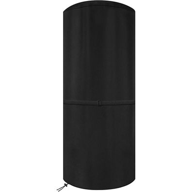 Dokon Wetterschutzhülle für Terrassenheizer 50x50x120cm Schwarz, 600D