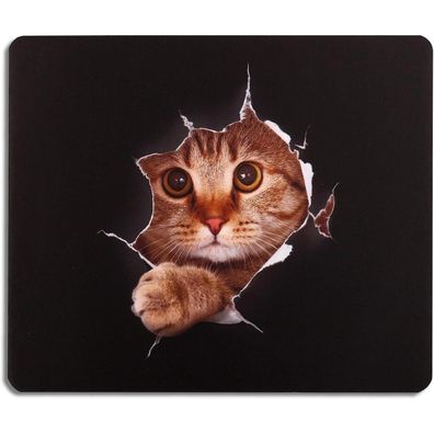 Aoksunova Mauspad Klein Niedliches Design 24x20x0,3 cm Anti-Rutsch Mousepad