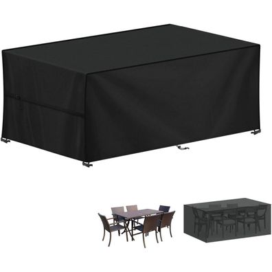 Gartenmöbel Abdeckung 200x80x70cm 420D Oxford wasserdicht Winterfest