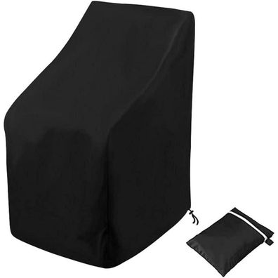 Gartenstuhl Abdeckung Schutzhülle Stapelstühle UV-Beständig 64x64x70/120 cm
