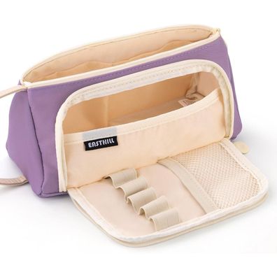 Großes Easthill Federmäppchen Schreibwarenbeutel Bleistift Beutel Purple