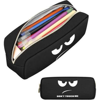Großes Federmäppchen Stiftetasche für Schule Büro Schlamperbox Blau