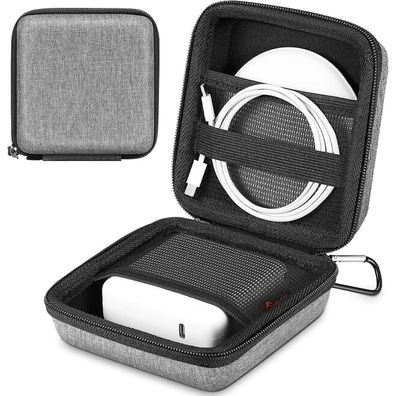 FINPAC Hartschalen Tasche für MacBook Ladegerät, Elektronik Organizer Reise