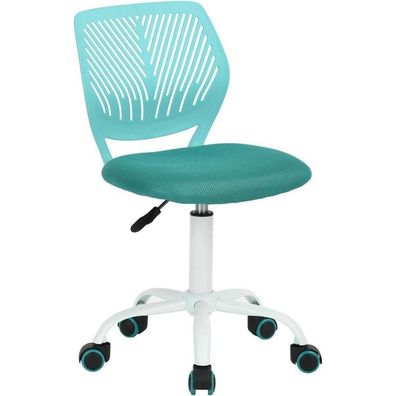 Homy Casa Türkis Grüner Schreibtischstuhl Ergonomisch Verstellbar