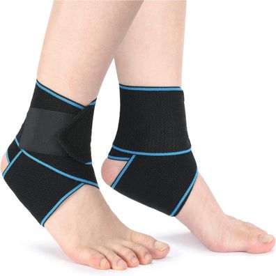 ACWOO Sprunggelenkbandage 2 Stück Einstellbar Fußgelenk Bandage Knöchelstütze