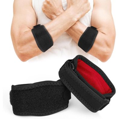 Ellenbogenbandage Tennisarm Golferellenbogenbandage Sport Rot