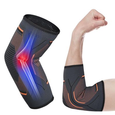 Ellenbogenbandage ACWOO rutschfest, Damen/Herren, Links/Rechts, Atmungsaktiv
