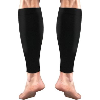 ACWOO Kompressionsstrümpfe Damen Herren 15-21mmHg Compression Socks Schwarz
