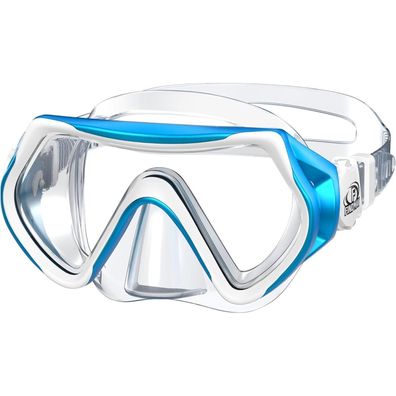 Kinder Taucherbrille Schwimmbrille Schnorchelmaske 180° Panorama HD Anti-Nebel