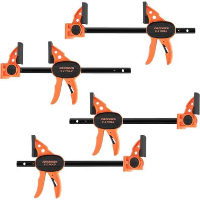 Einhandzwingen Set 4 Stück 150/420mm Spannkraft 68kg Holz Möbel Fixieren