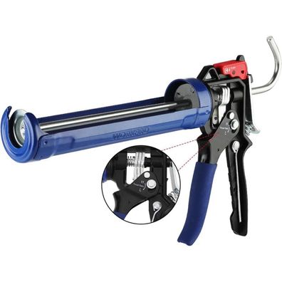 Workpro Kartuschenpresse 18:1 9:1 Übersetzung Silikonspritze 360° Drehrahmen