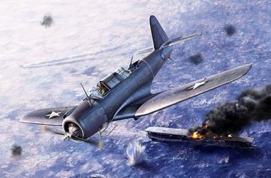 Academy 492324 Sb2U-3 Schlacht um Midway in 1:48 Bausatz 12324