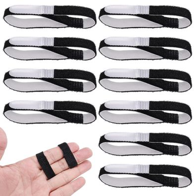 Hejo Trigger Finger Schiene 10 Stück Fingerschutz Bandage für Mittel- und