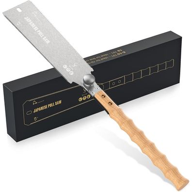 Profi Ryoba Japansäge 233mm SK5 Karbonstahl Holzsäge 6-10/18 ZpZ