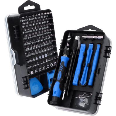 Sharden 122 in 1 Mini Schraubendreher Set Präzisions Werkzeug Kit Torx T2 T5 T6