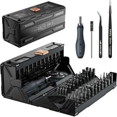 JAKEMY 180 in 1 Ratschen Schraubendreher Set Reparatur Werkzeug PS5 Xbox iPhone