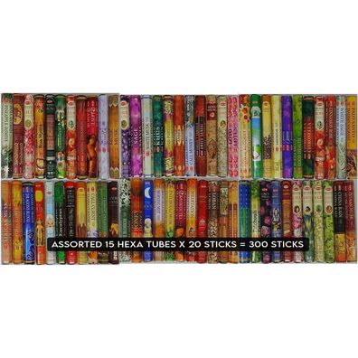 Hem Assorted Incense Resin 30g + Steel Mesh Bundle