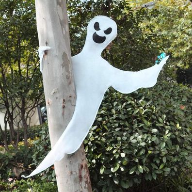 JOYIN 134,6 cm Halloween-Biegbarer Baumwickel Geisterdekoration Outdoor