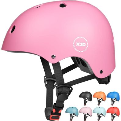 XJD Kinder Fahrradhelm für Multisport 3-13 J. Rosa M: 55-57cm