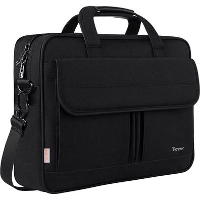 Laptoptasche 17 Zoll Schwarz Wasserdicht Business Aktentasche Herren