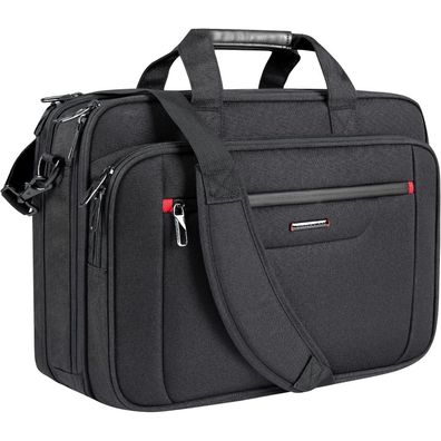 Vankean Laptoptasche für Herren Damen bis 17,3 Zoll, erweiterbar