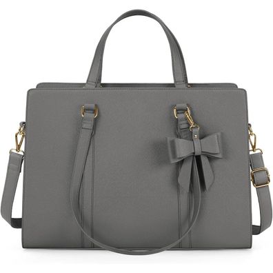 NEWHEY Shopper Tasche Damen 15,6 Zoll in Lederoptik