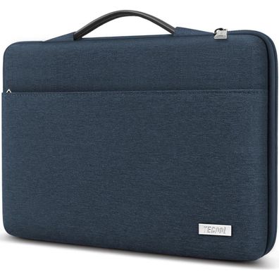 TECOOL 16 Zoll Laptoptasche MacBook Pro 16 M3/M2/M1 A2991 A2141 Denim Blau