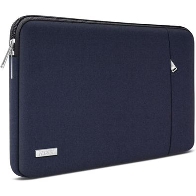 Laptoptasche 15,6 Zoll Hülle für HP Dell Lenovo Acer ASUS Samsung, Dunkelblau