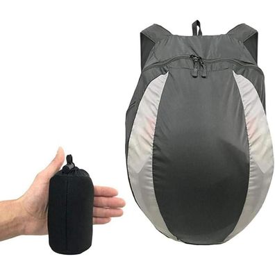 Faltbarer Helmrucksack 28L für Motorradhelm Sporthalle Camping Wandern