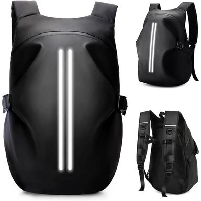 Motorradrucksack Herren wasserdicht Helmrucksack Laptoptasche