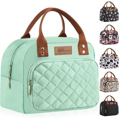 Isolierte Lunchtasche Kühltasche Lunchbox Behälter für Erwachsene 27x21x15cm