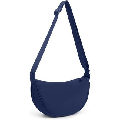 Damen Halbmond Crossbody Schultertasche Hobo Casual Einfarbig
