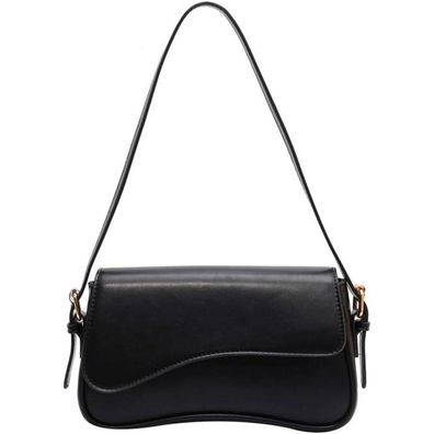 Tiaastap Handtasche Damen Klein Schultertasche Hobo Bag aus PU Leder, Vintage