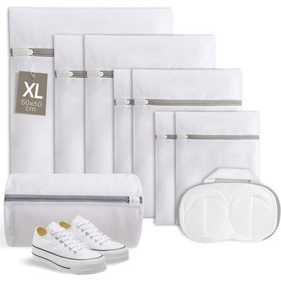 Wäschesäck Set 9x für Waschmaschine BH Schuhe Babykleidung