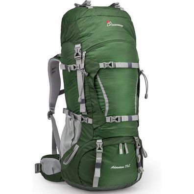 Trekkingrucksack 70L Innenrahmen Rucksack Wanderrucksack Camping Reisen